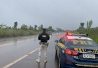PRF orienta motoristas sobre cuidados ao dirigir durante período chuvoso
