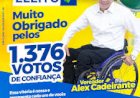 Alex Cadeirante (PSDB-MS) conquista pela primeira vez vaga para vereador em Dourados MS