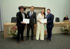 Prefeito Juliano Ferro e Vice Ângela foram diplomados