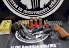 Polícia Civil cumpre mandados de busca e apreensão em operação contra o tráfico ilícito de drogas em Aquidauana