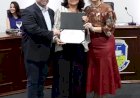 Na Câmara, ex prefeita Delia Razuk  Recebe  homenagem ao Dia da Mulher