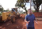 Prefeitura lança frentes de asfalto para 2 bairros em apenas 24 horas