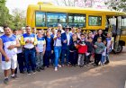 Prefeito de Ivinhema entrega ônibus para Apae