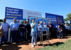 No início das obras da sede do Samu, prefeito cobra mais compromisso do Estado e da União com a saúde