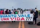 Moradores de Dourados bloqueiam BR-163 na saída Caarapó e exigem segurança após mortes