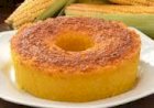 Bolo de milho verde da espiga