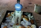 Caminhão abandonado com pneu estourado escondia 4 toneladas de maconha