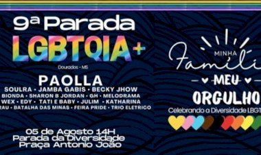 Sábado tem Parada LGBTQIA+ na Praça Antônio João