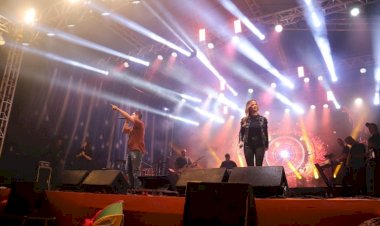 Festa Junina de Dourados começa com sete mil pessoas no Centro de Convenções