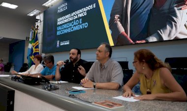 Câmara discute valorização dos servidores aposentados e pensionistas em audiência pública