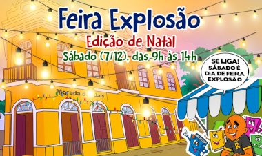 Com apoio de Ronilço Guerreiro, Feira Explosão terá edição especial de Natal neste sábado