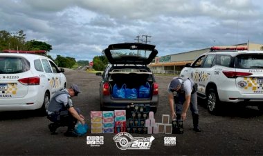 TOR apreende mercadorias de descaminho na Rodovia Raposo Tavares