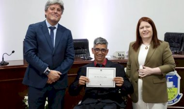 Alex Cadeirante é Diplomado para primeiro mandato como Vereador de Dourados