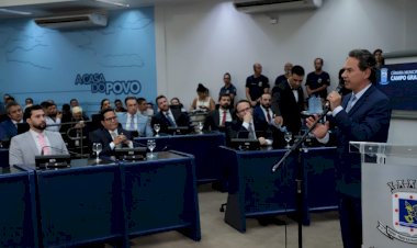 Vereador Marquinhos Trad toma posse e reforça compromisso com Campo Grande