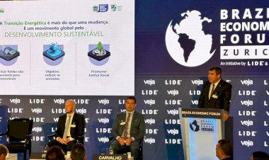 Energia limpa e segurança alimentar: na Suiça, Riedel defende que Brasil lidere transição energética no mundo
