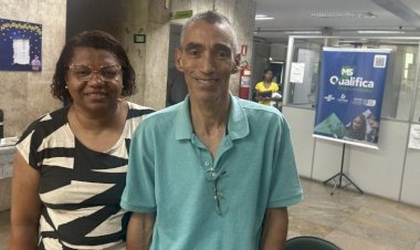 Mercado aquecido ‘abraça’ até quem vem de fora e casal garante emprego no Feirão da Empregabilidade