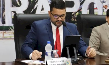 João Paulo Farias destaca prioridades de sua gestão à frente do Poder Legislativo de Caarapó