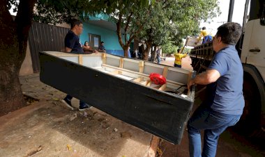 População adere ao mutirão da prefeitura para coleta de resíduos no Canaã I