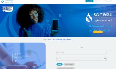 Agência Virtual da Sanesul está mais moderna, ágil, eficiente e segura