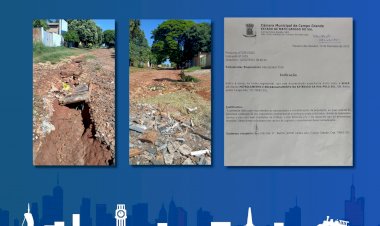 Indicação Atendida! Sisep realiza patrolamento e cascalhamento no Jardim Campo Alto a pedido do Vereador Marquinhos Trad