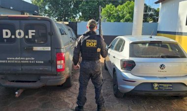 Veículo roubado no Paraná é recuperado na região Sul de MS