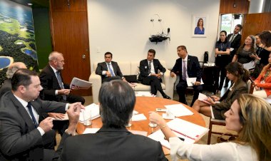 Bancada federal recebe de Marçal pedido de emendas para asfalto e saúde