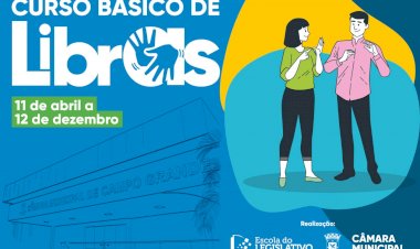 Câmara Municipal de Campo Grande oferece curso básico de Libras gratuito
