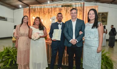 Prefeitura de Nova Alvorada do Sul realiza Casamento Comunitário e oficializa a união de 22 casais