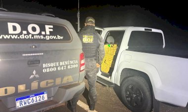 DOF apreende adolescente com mais de 800 quilos de droga em Ponta Porã 06 maio 2025