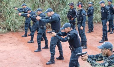 Instrutores do 2º BPM ministram instruções de Tiro Policial aos Alunos do 38ºCFSd/Polo CPA-2 – Três Lagoas
