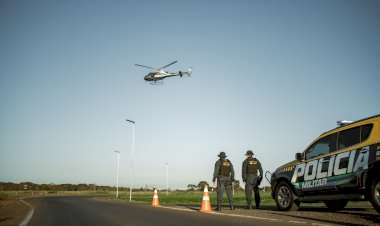 PMMS e Polícia Civil atuam com helicóptero e forças especializadas em ofensiva contra o tráfico