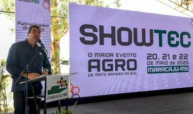 Showtec: Governo de MS incentiva uso da tecnologia e inovação para impulsionar produção no campo