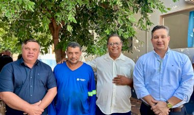 Prefeito Paleari dá posse ao novo Subprefeito do Distrito de Pana em Nova Alvorada do Sul
