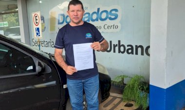 Olavo Sul representando a associação, protocolou , na Secretaria de serviços urbanos(SEMSUR) os primeiros ofícios da nova diretoria.