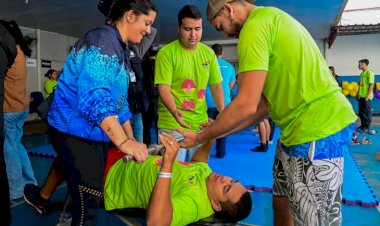 Crianças e jovens vivenciam o paradesporto pela primeira vez no Festival Paralímpico em MS