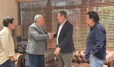 Governo de MS reforça apoio à FFMS em reunião com o presidente Estevão Petrállas