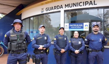 Patrulha Maria da Penha entra em operação com base instalada na Praça Antônio João
