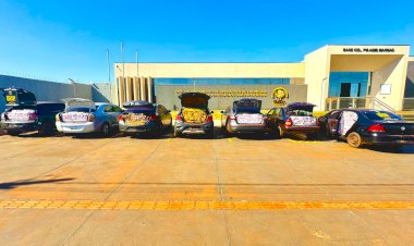 UNIÃO DO CRIME: DOF apreende comboio de carros carregados com drogas e cigarros
