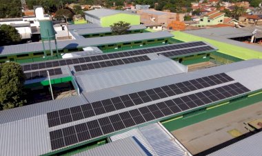 Placas solares e produção de energia limpa levam modernidade e economia de gastos às escolas estaduais de Mato Grosso do Sul
