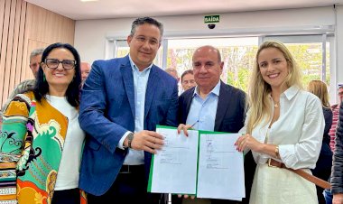 Prefeito Paleari assina convênio com Hospital São Julião para ampliar atendimento especializado à população de Nova Alvorada do Sul