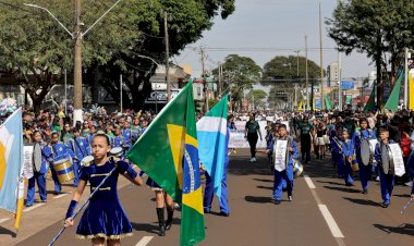 Pela 1ª vez, 100 municipais e Ceims desfilam no 7 de Setembro