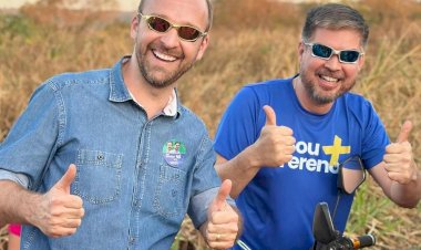O vice-prefeito Dr. Arlindo Landolfi (Republicano) que poderá assumir a  Prefeitura de Terenos após prisão de   Henrique Budke (PSDB)