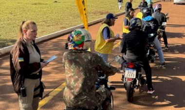 Prefeitura realiza ação da Semana Nacional do Trânsito na 4ª Brigada de Cavalaria Mecanizada