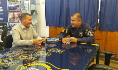 Inspetor Cabral discute consórcio das Guardas Municipais e fortalecimento da segurança em Dourados