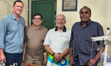 Governador do Rotary visita o Ceia durante agenda em Dourados