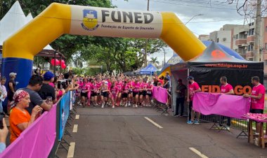 Corrida e Caminhada Rosa agitam Dourados em tarde de emoção, saúde e solidariedade