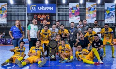 Juventude AG e EIA Dourados conquistam os títulos do futsal nos Jogos Abertos