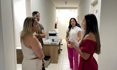 Lia Nogueira visita Delegacia da Mulher e destaca impacto do atendimento 24h em Dourados
