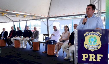 Prefeito destaca credibilidade da PRF na inauguração da maior delegacia do País