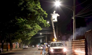 Prefeitura avança com Iluminação de LED com mais de 4 mil lâmpadas trocadas